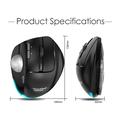Mouse trackball wireless F-33 - 5 livelli di DPI