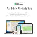 Localizzatore Bluetooth F10 Mini con display E-Ink da 1.54"