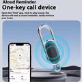 Localizzatore Bluetooth F15 da portachiavi per iPhone - Nero