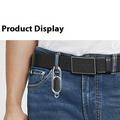 Localizzatore Bluetooth F15 da portachiavi per iPhone - Nero
