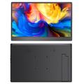F156P02 Monitor portatile Full HD da 15.6" con supporto integrata - Nero