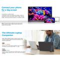 F156P02 Monitor portatile Full HD da 15.6" con supporto integrata - Nero