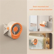 Ventilatore da tavolo F16 Mini per l\'ufficio e la casa - Arancione
