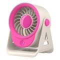Ventilatore da tavolo F16 Mini per l'ufficio e la casa - Rosa shocking