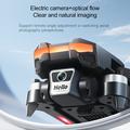 Drone professionale pieghevole F208 V.2.0 con telecomando dotato di schermo da 4,5" - Motori brushless, GPS - Nero