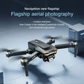 Drone professionale pieghevole F208 V.2.0 con telecomando dotato di schermo da 4,5" - Motori brushless, GPS - Nero
