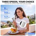 Videocamera portatile 2-in-1 F21 con ventola di raffreddamento ad aria - Viola