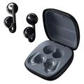 F22 Clip per orecchio OWS Cuffie wireless con riduzione del rumore ENC e Bluetooth 6.0 - Nero