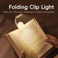 Lampada da lettura a LED con clip F26 con 3 livelli di luminosità - Bianca