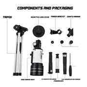 F30070M Telescopio astronomico per principianti