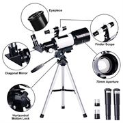 F30070M Telescopio astronomico per principianti