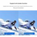 F300AB-R Action Camera 4K WiFi con touch screen e custodia subacquea - Nero
