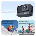 F308AATR WiFi 5K HD Sports Action Camera con stabilizzazione a 6 assi