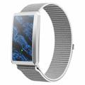 F360 Smart Band - Frequenza cardiaca, HRV, SpO2, monitoraggio del sonno, 44 modalità sportive - Cinturino in nylon - Grigio
