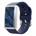 F360 Smart Band - Frequenza cardiaca, HRV, SpO2, monitoraggio del sonno, 44 modalità sportive - Cinturino in silicone - Blu
