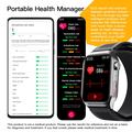 Orologio intelligente avanzato F520 con monitoraggio della pressione sanguigna con pompa ad aria