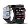 Smartwatch F530 con pompa ad aria per pressione sanguigna, ECG, frequenza cardiaca e monitoraggio del sonno - Nero