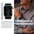 Smartwatch F530 con pompa ad aria per pressione sanguigna, ECG, frequenza cardiaca e monitoraggio del sonno - Nero