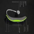Auricolare Bluetooth con gancio auricolare F600 / Auricolare wireless - 18 ore di autonomia in conversazione - Nero