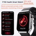 SF700 Waterproof Smartwatch with SOS, ECG, Sleep & Fitness Health Monitor - Silicone Strap (Open Box - Bulk Satisfactory) - Grey