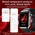 SF700 Waterproof Smartwatch with SOS, ECG, Sleep & Fitness Health Monitor - Silicone Strap (Open Box - Bulk Satisfactory) - Grey