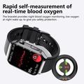 SF700 Waterproof Smartwatch with SOS, ECG, Sleep & Fitness Health Monitor - Silicone Strap (Open Box - Bulk Satisfactory) - Grey
