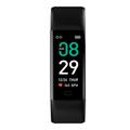 Bracciale intelligente F71 / Fitness Tracker con monitoraggio della pressione sanguigna - Nero