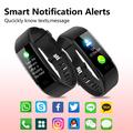 Bracciale intelligente F71 / Fitness Tracker con monitoraggio della pressione sanguigna - Nero