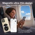 Traduttore Bluetooth magnetico con IA F8pro, 138 lingue - Grigio