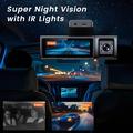 Dash cam F9 4K con tripla lente, GPS e controllo tramite app