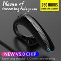 Auricolare wireless singolo F900 / Cuffia - 25 ore di autonomia in conversazione - Nero
