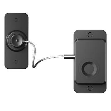 FQ20 Serratura intelligente senza trapano per impronte digitali - Nero