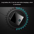 Ricevitore/trasmettitore Bluetooth in fibra ottica - Adattatore Bluetooth wireless 2 in 1 - Nero
