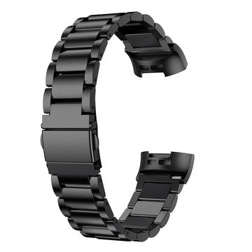 Cinturino in acciaio inossidabile Fitbit Charge 3/4 - Nero