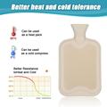 Copri-scaldapiedi in pile / Borsa dell\'acqua calda da 3 litri - Rosa