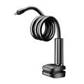 Supporto flessibile a collo d'oca con morsetto per telecamera di sicurezza e baby monitor - 110cm