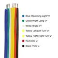 Striscia luminosa flessibile a LED per portellone posteriore 120cm - 72 LED