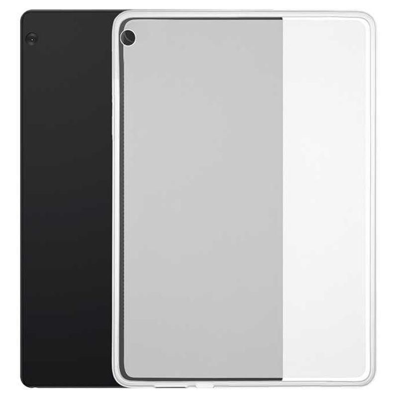 Cover opaca flessibile per Lenovo Tab M10 FHD Plus - Trasparente