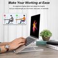 Supporto flessibile e regolabile per laptop/tablet 10"-15.6" - Nero