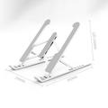 Supporto flessibile e regolabile per laptop/tablet 10"-15.6" - Bianco