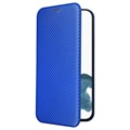 Custodia Flip per iPhone 14 Pro - Fibra di carbonio