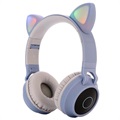 BuddyPhones Connect Kids Headphones with Microphone - Blue