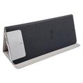 Tappetino per mouse pieghevole con ricarica wireless da 15W