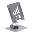 Supporto per tablet pieghevole in lega di alluminio Supporto per smartphone da 6-14 pollici Supporto da tavolo per uso a mani libere