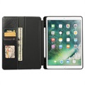 Custodia a Libro con Portacarte per iPad 10.2 - Nero