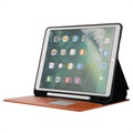 Custodia a Libro con Portacarte per iPad 10.2 - Marrone