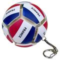 Portachiavi antistress a forma di bandiera della nazionale di calcio - Pallina antistress da calcio - Francia