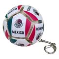 Portachiavi antistress a forma di bandiera del Messico - Pallina antistress da calcio - Messico
