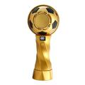 Ventilatore portatile Football Design - 4000mAh, display a LED, funzione di impacco freddo - Oro