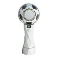 Ventilatore portatile Football Design - 4000mAh, display a LED, funzione di impacco freddo - Bianco